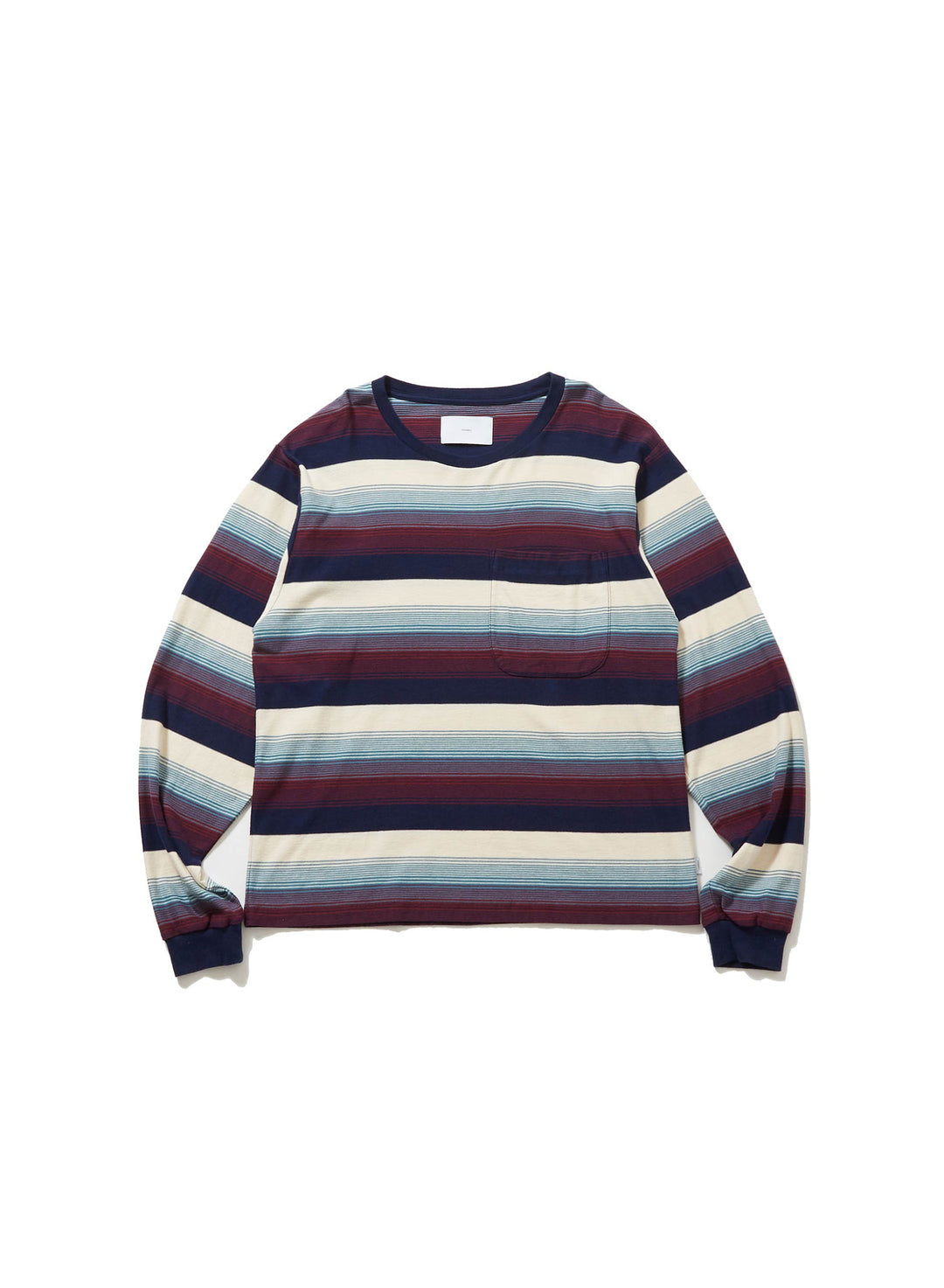 MULTI STRIPE LONG SLEEVE TEE