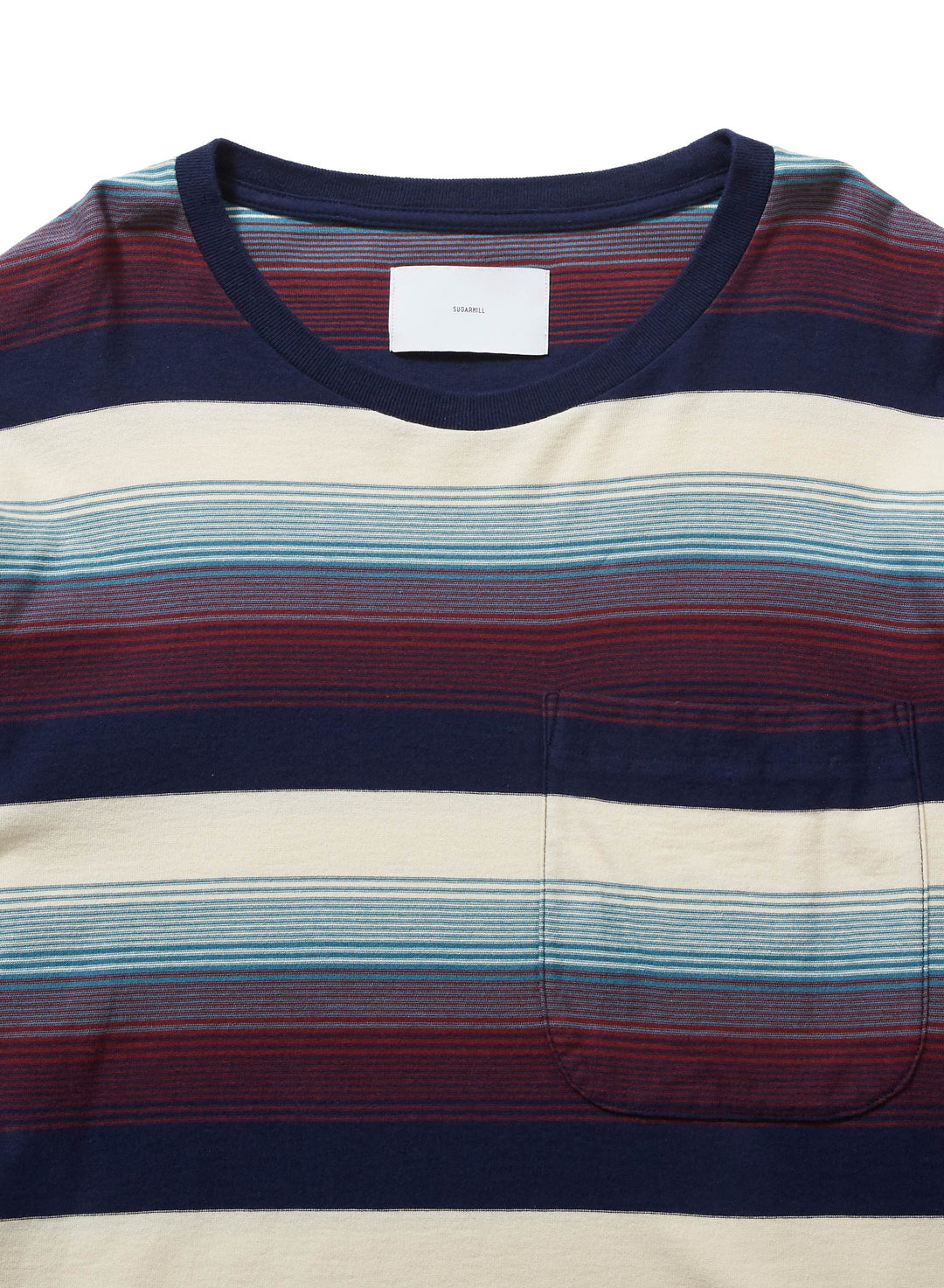 MULTI STRIPE LONG SLEEVE TEE