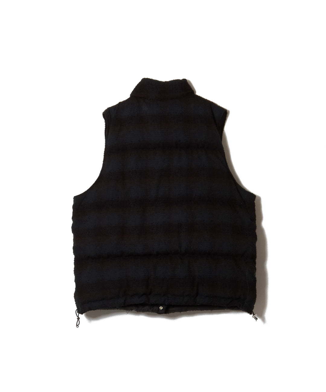 PLAID PUFFER REVERSIVLE VEST