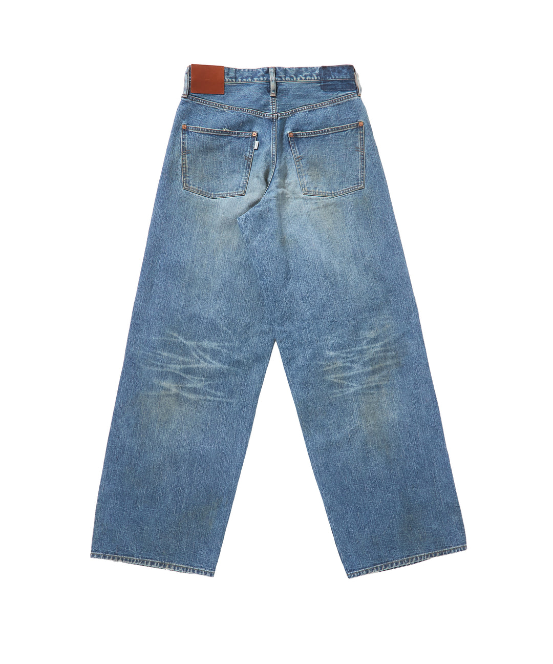 FADED MODERN DENIM PANTS WIDE CUT
