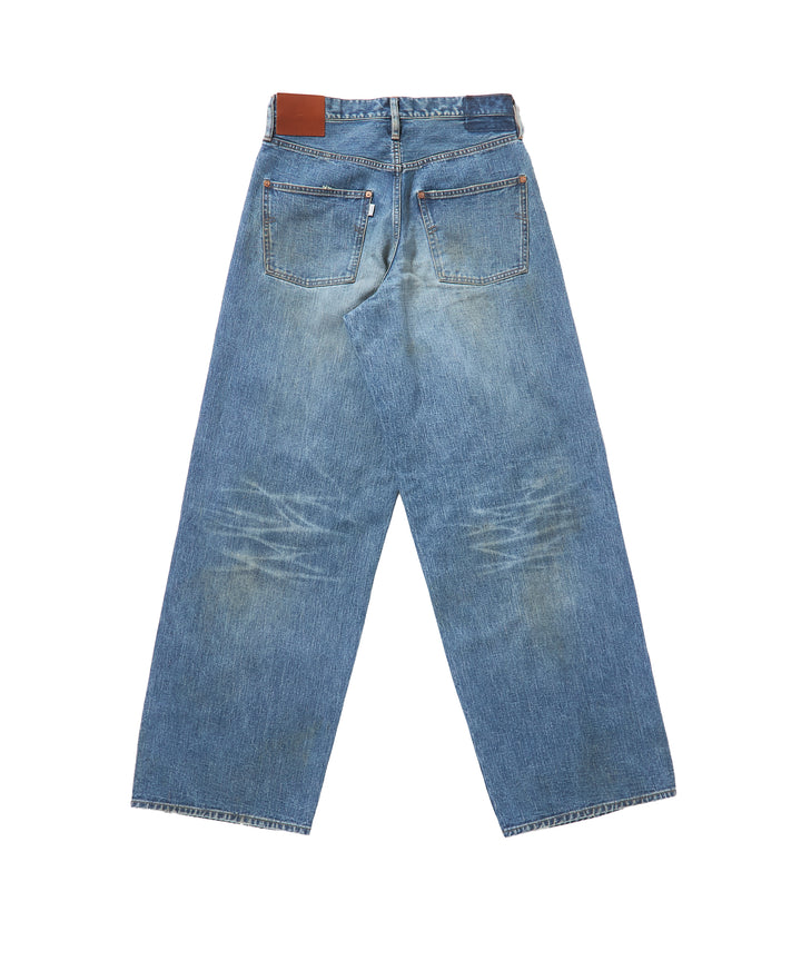 FADED MODERN DENIM PANTS WIDE CUT