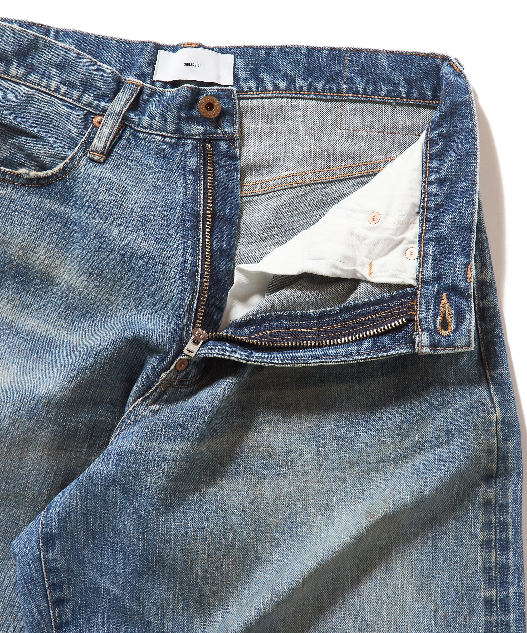 FADED MODERN DENIM PANTS WIDE CUT – SUGARHILL TOKYO