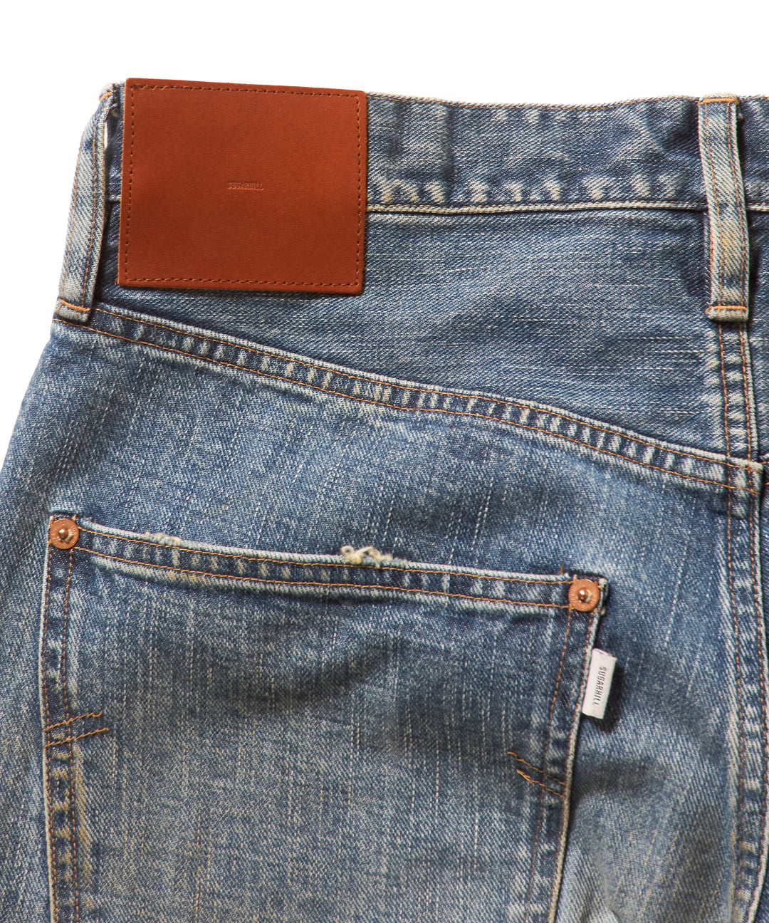 FADED MODERN DENIM PANTS WIDE CUT