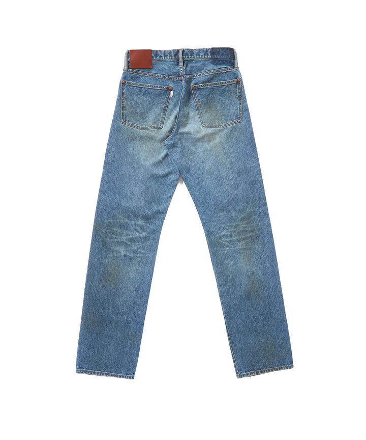 FADED MODERN DENIM PANTS STRAGHT CUT