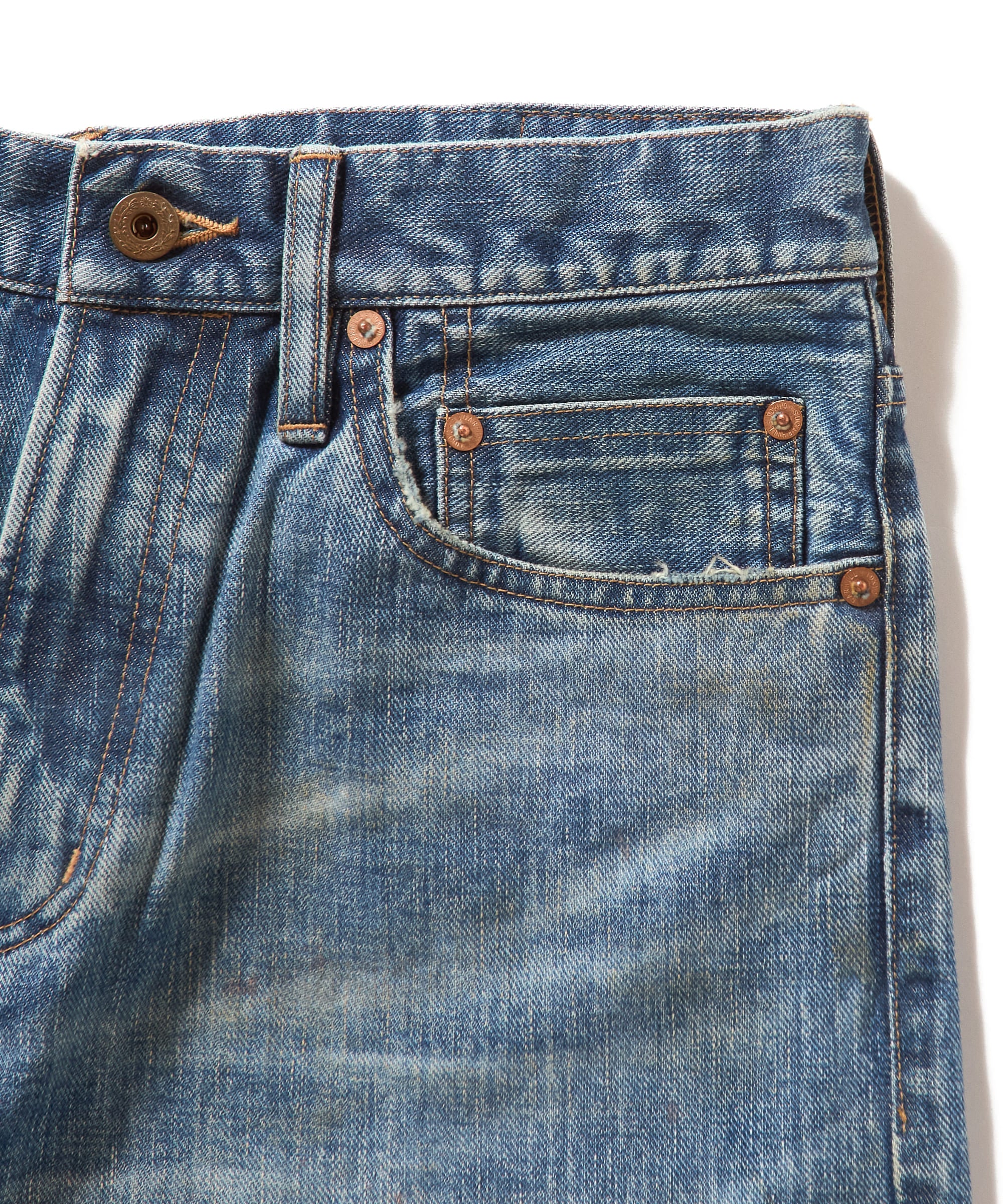 FADED MODERN DENIM PANTS STRAGHT CUT – SUGARHILL TOKYO