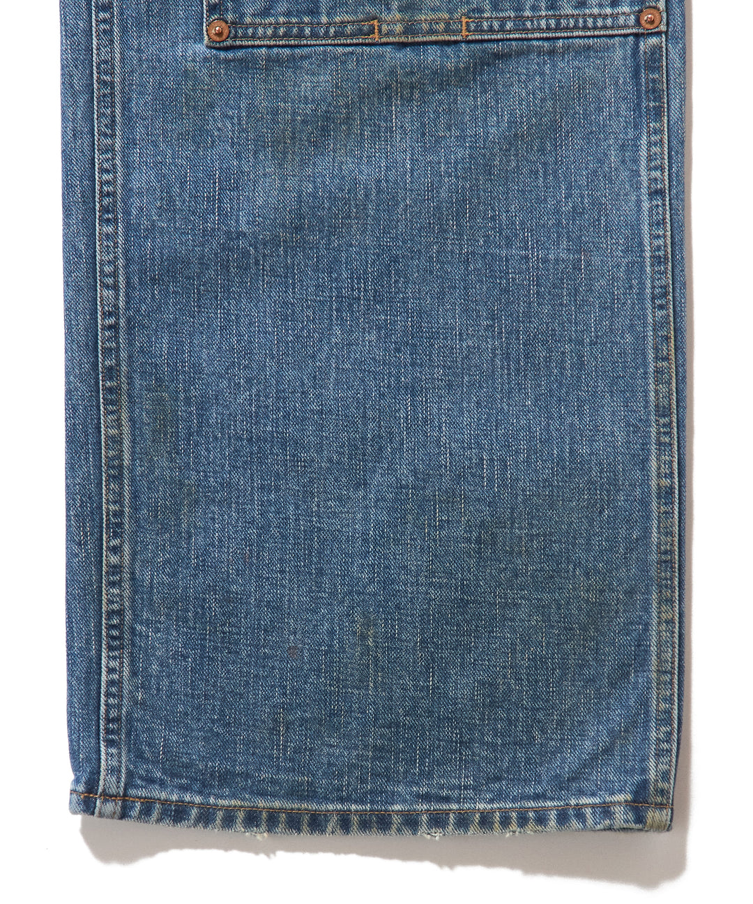 FADED MODERN DENIM PANTS DOUBLE KNEE