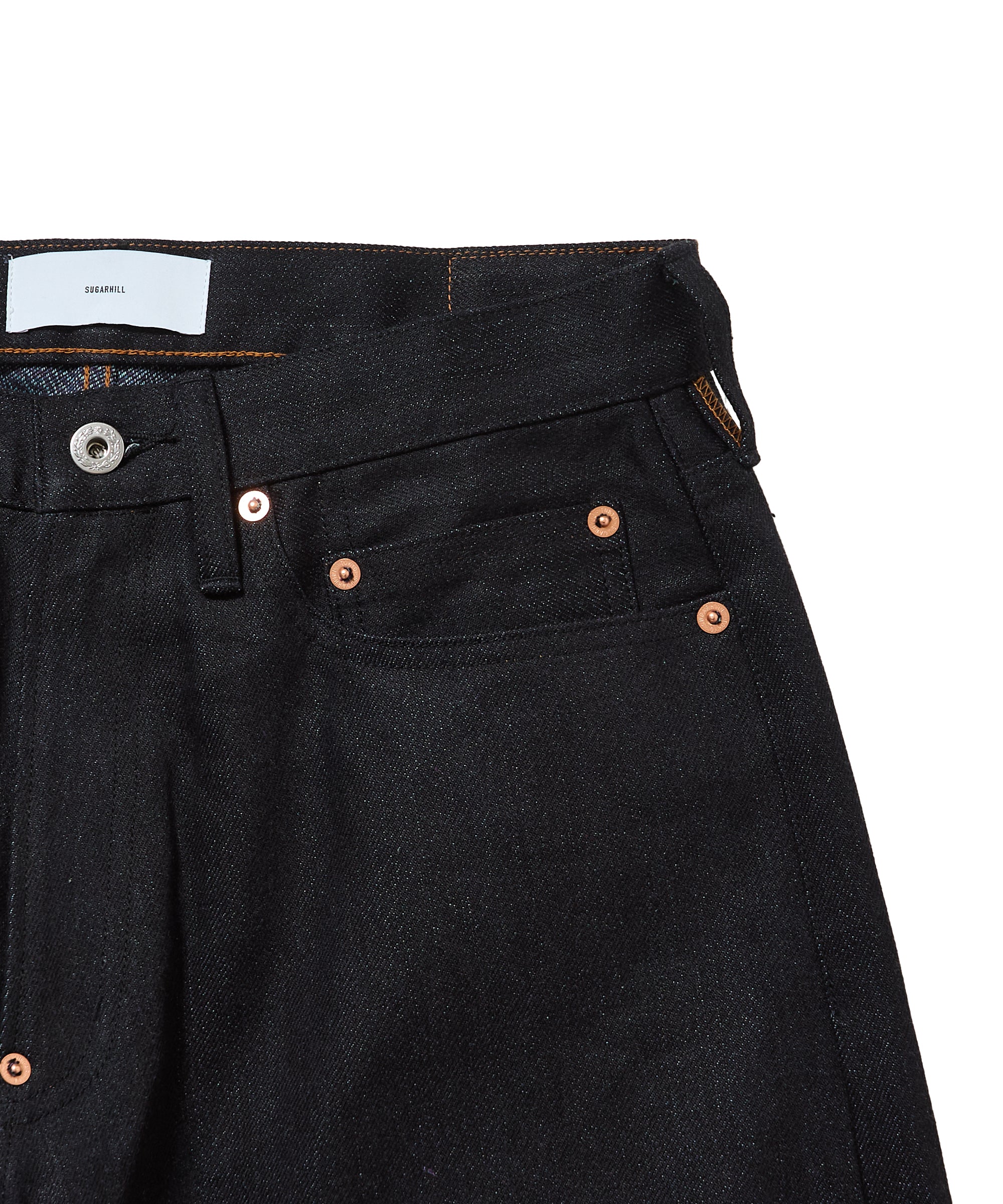 TWISTED HEATHER DENIM PANTS WIDE CUT – SUGARHILL TOKYO