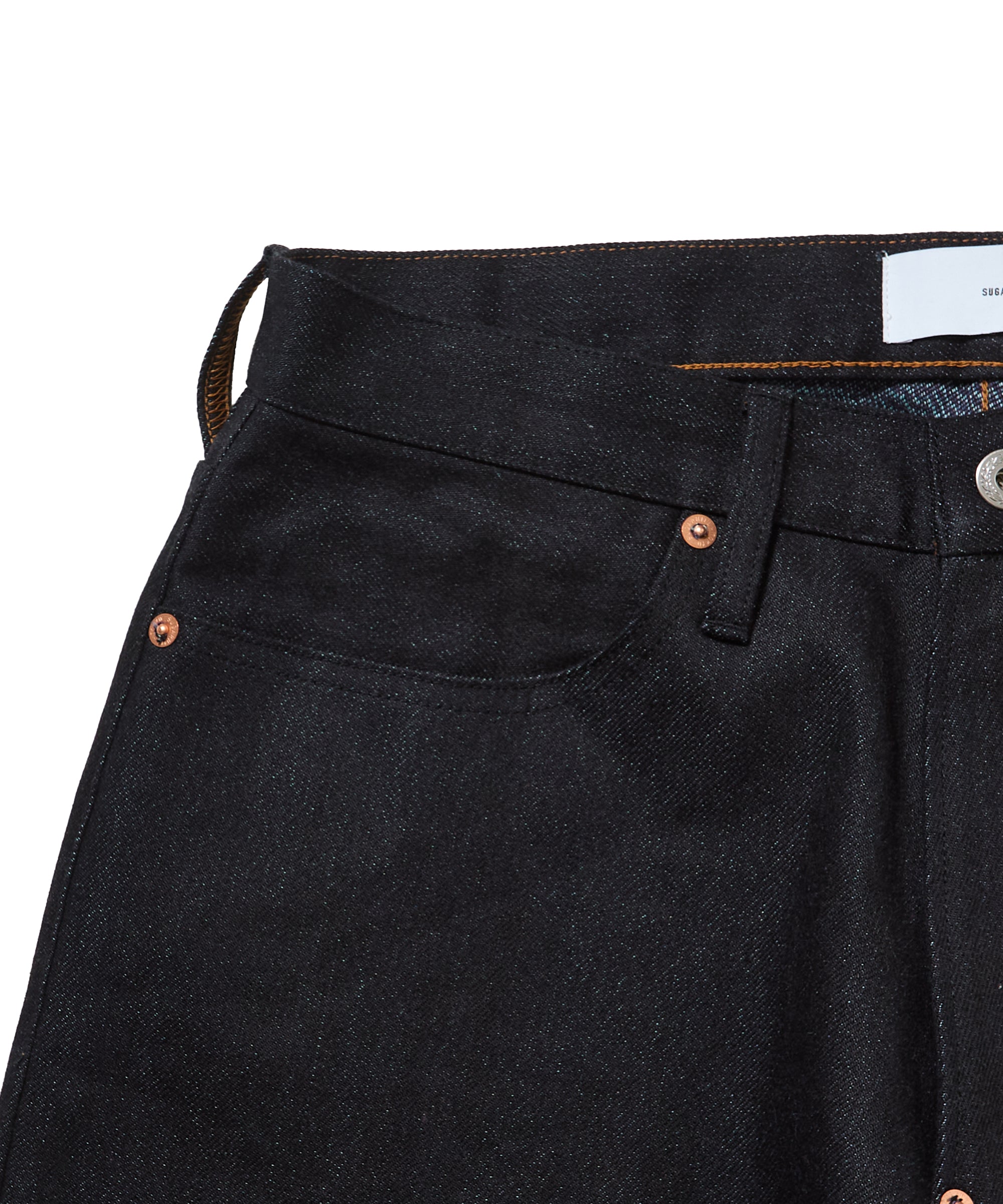 パンツ SUGARHILL TWISTED HEATHER DENIM PANTS SUGARHILL TWISTED HEATHER DENIM PANTS DOUBLE KNEE RED x BLACK – JIKAI