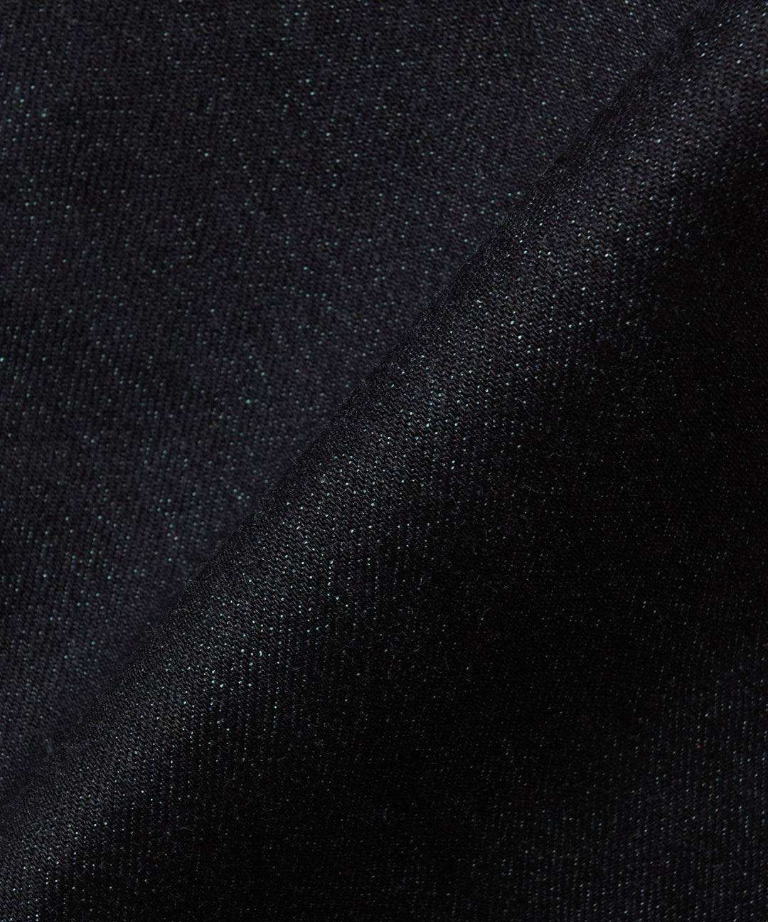 TWISTED HEATHER DENIM PANTS FLARED CUT