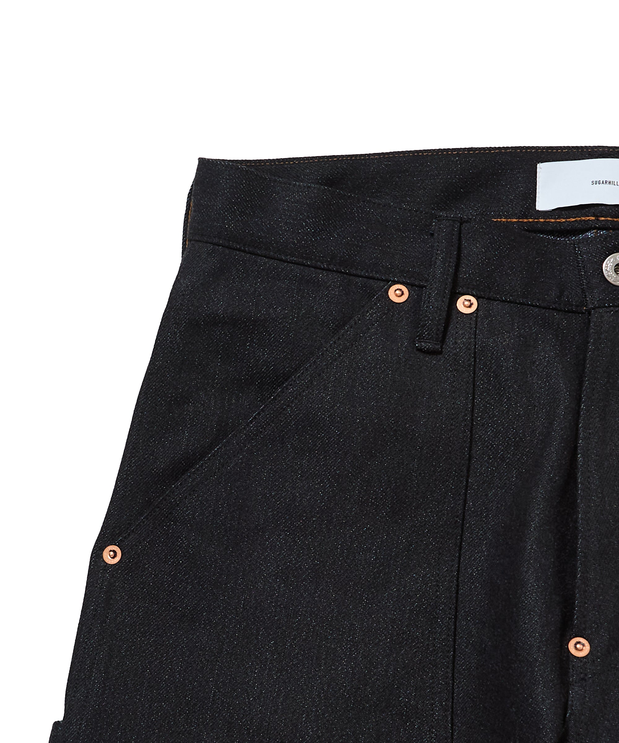 TWISTED HEATHER DENIM PANTS DOUBLE KNEE – SUGARHILL TOKYO