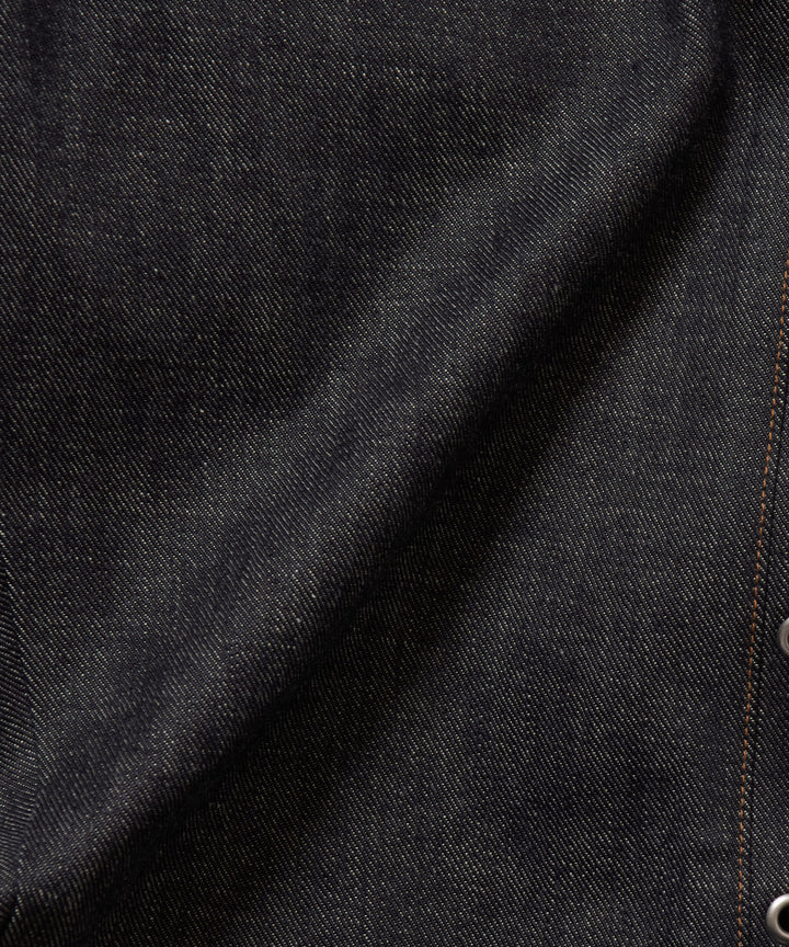 RIGID BIKER DENIM PANTS