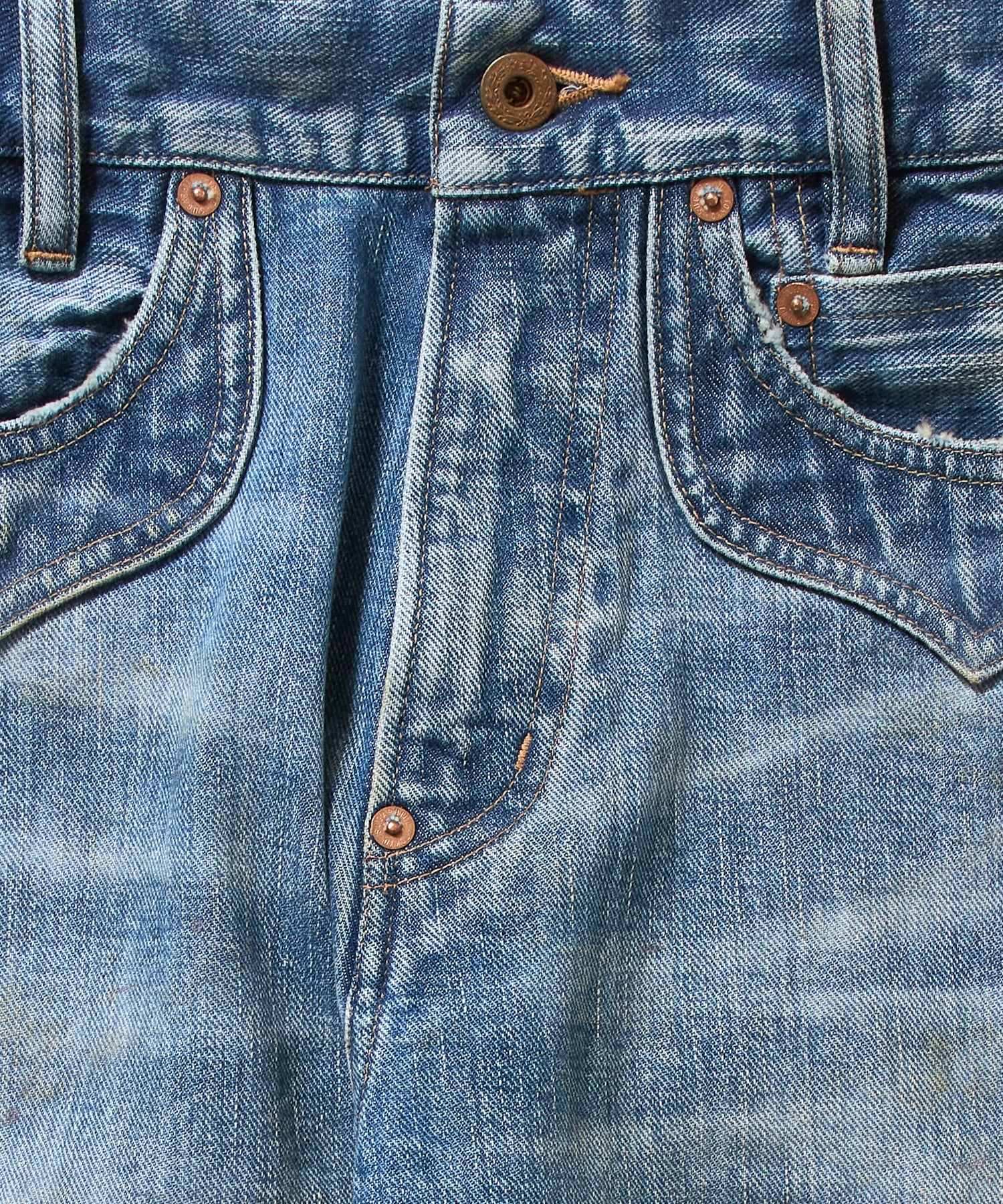 FADED BIKER DENIM PANTS – SUGARHILL TOKYO