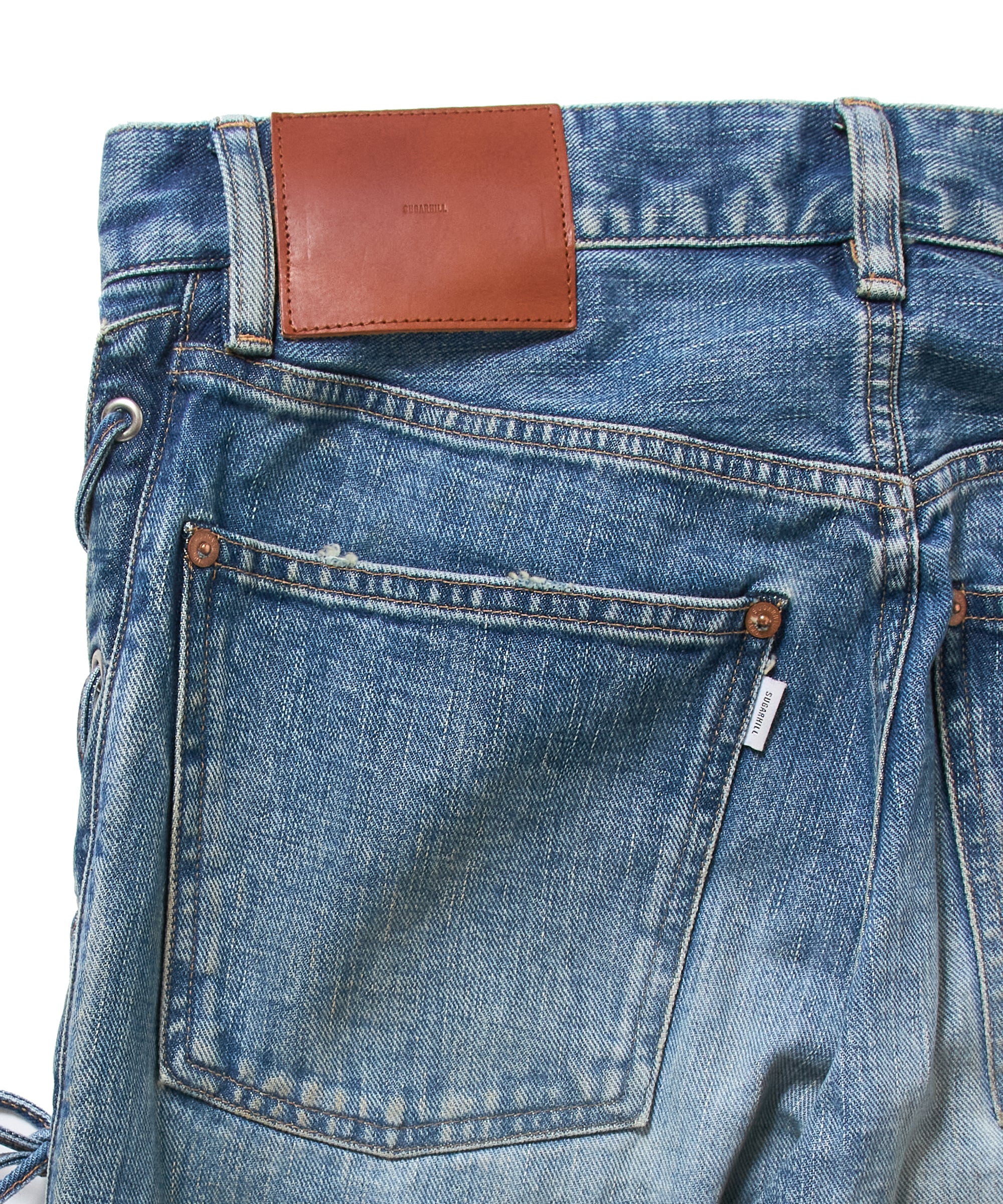 FADED BIKER DENIM PANTS – SUGARHILL TOKYO