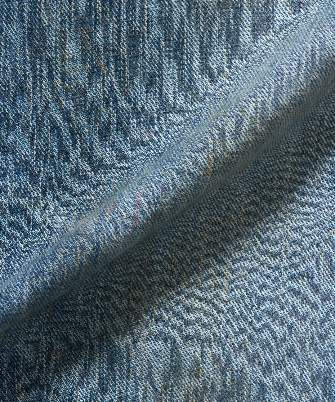 FADED BIKER DENIM PANTS