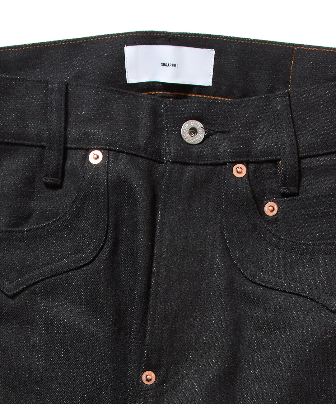 TWISTED HEATHER DENIM PANTS