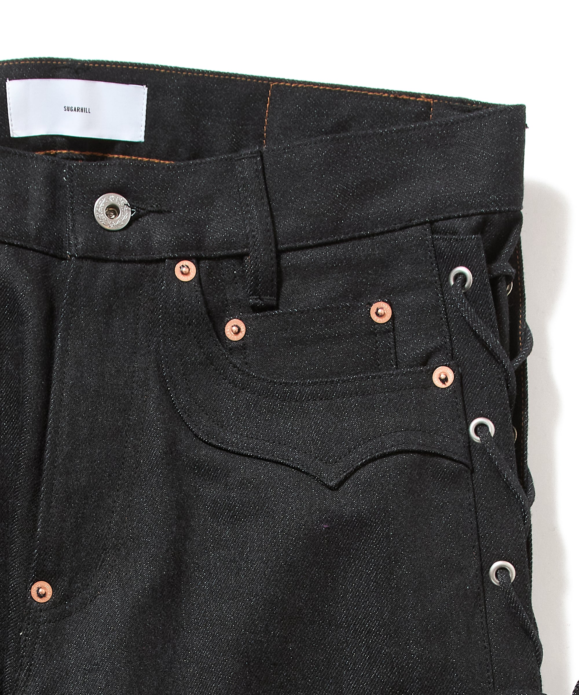 TWISTED HEATHER DENIM PANTS – SUGARHILL TOKYO