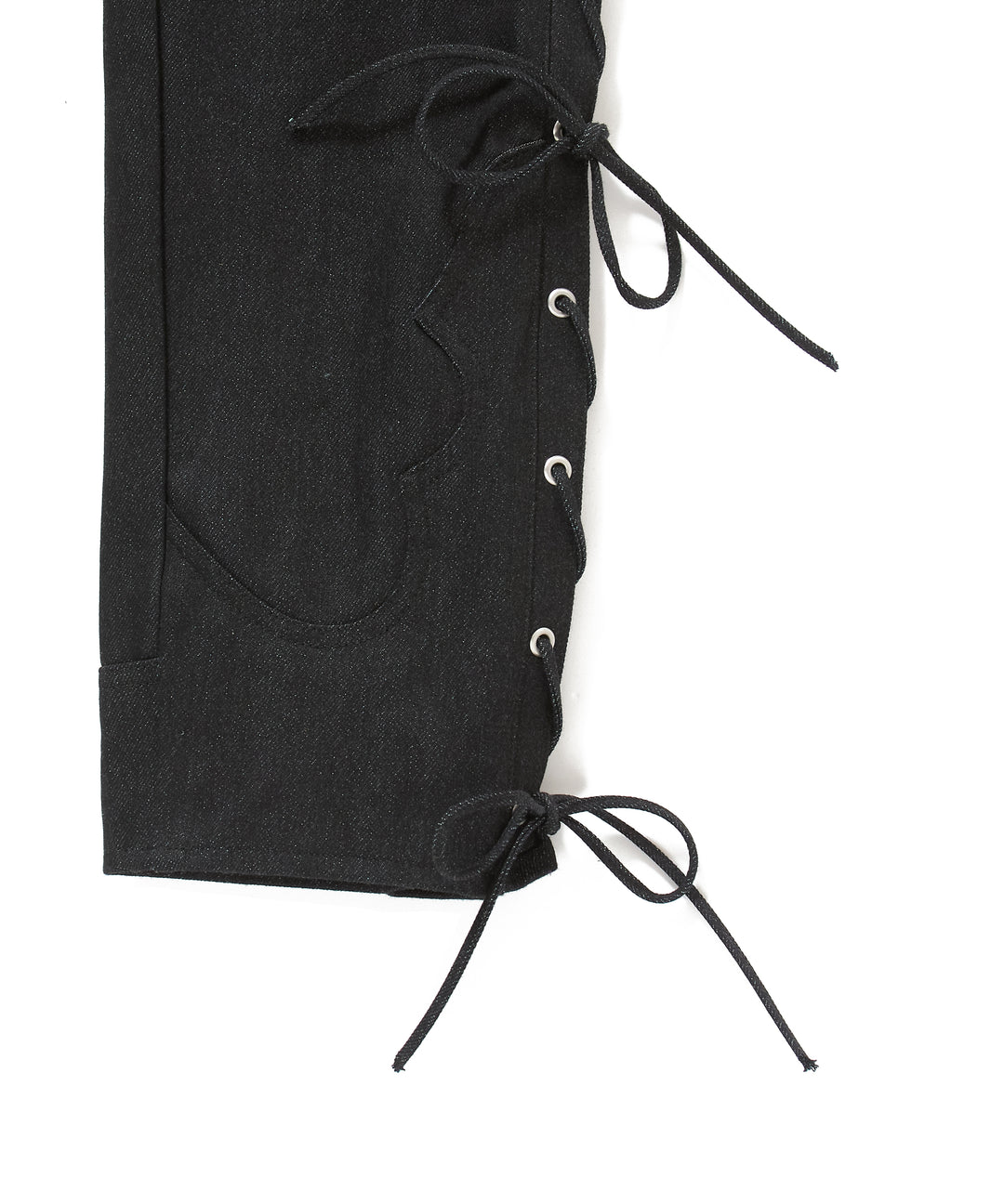 TWISTED HEATHER DENIM PANTS