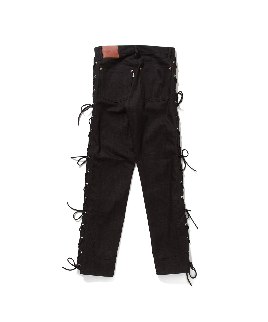 TWISTED HEATHER DENIM PANTS