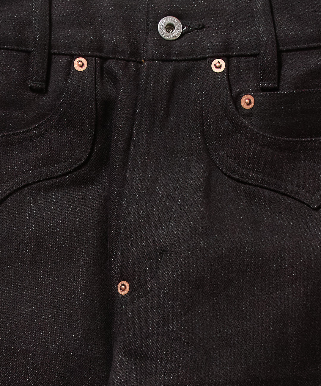 TWISTED HEATHER DENIM PANTS