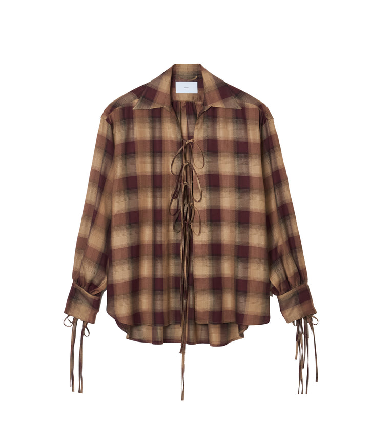 PLAID STRING SHIRTS
