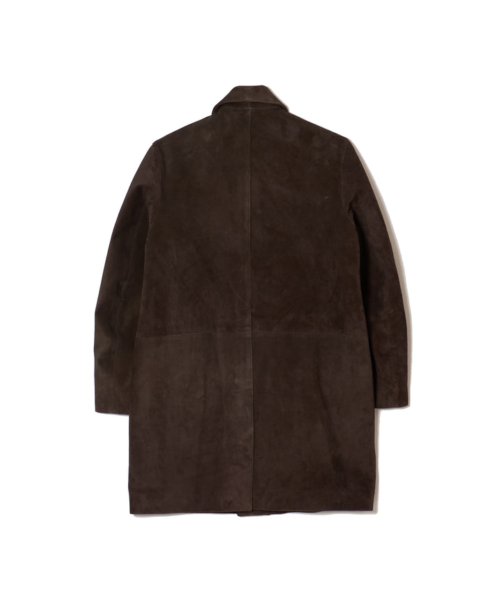 SUEDE LEATHER COAT