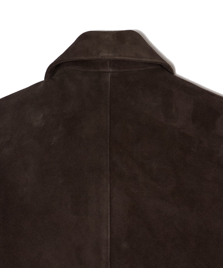 SUEDE LEATHER COAT