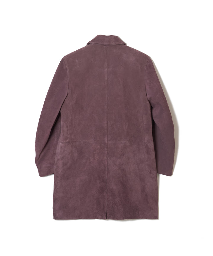 SUEDE LEATHER COAT