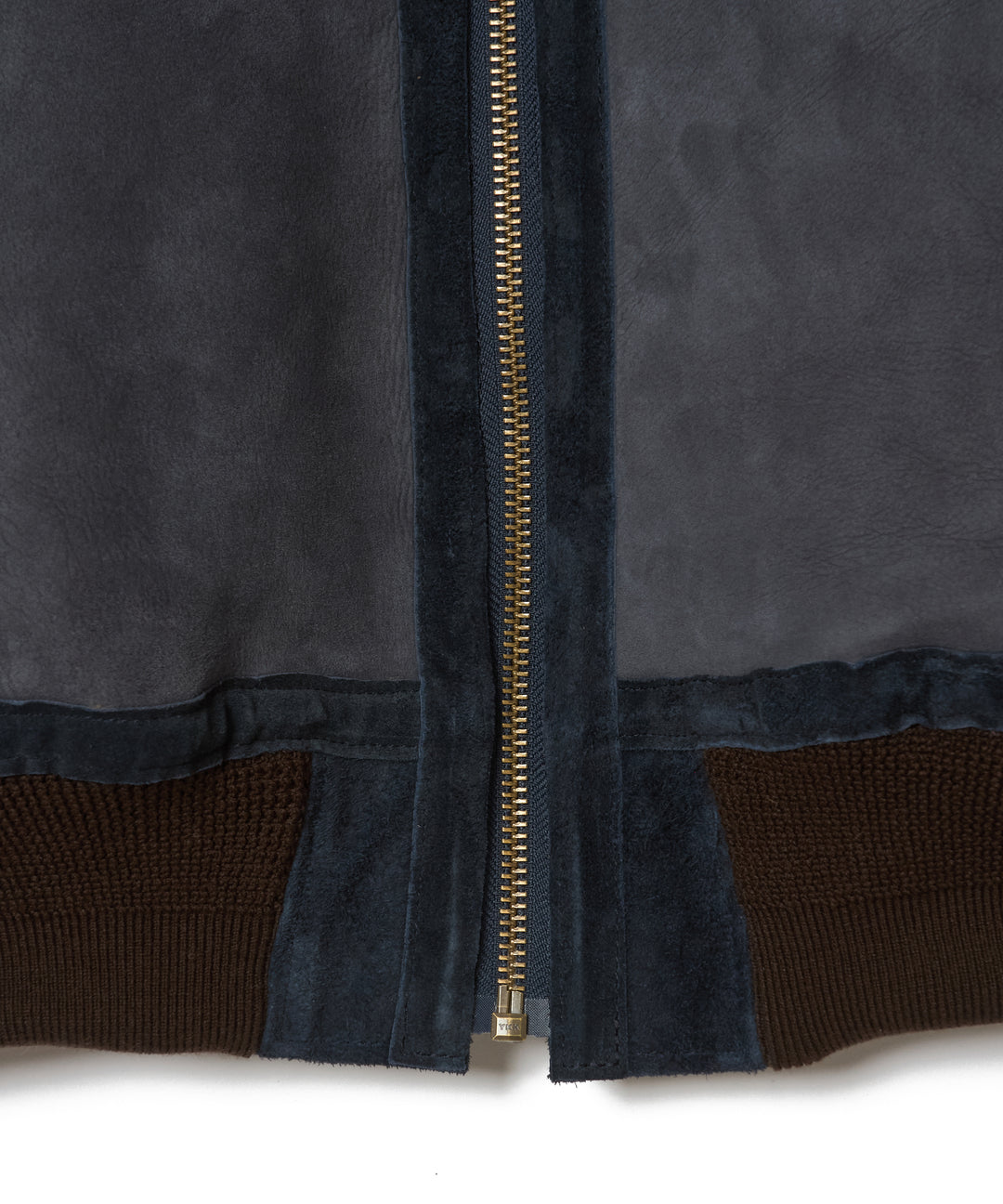 SHERRING LEATHER MA-1 JACKET