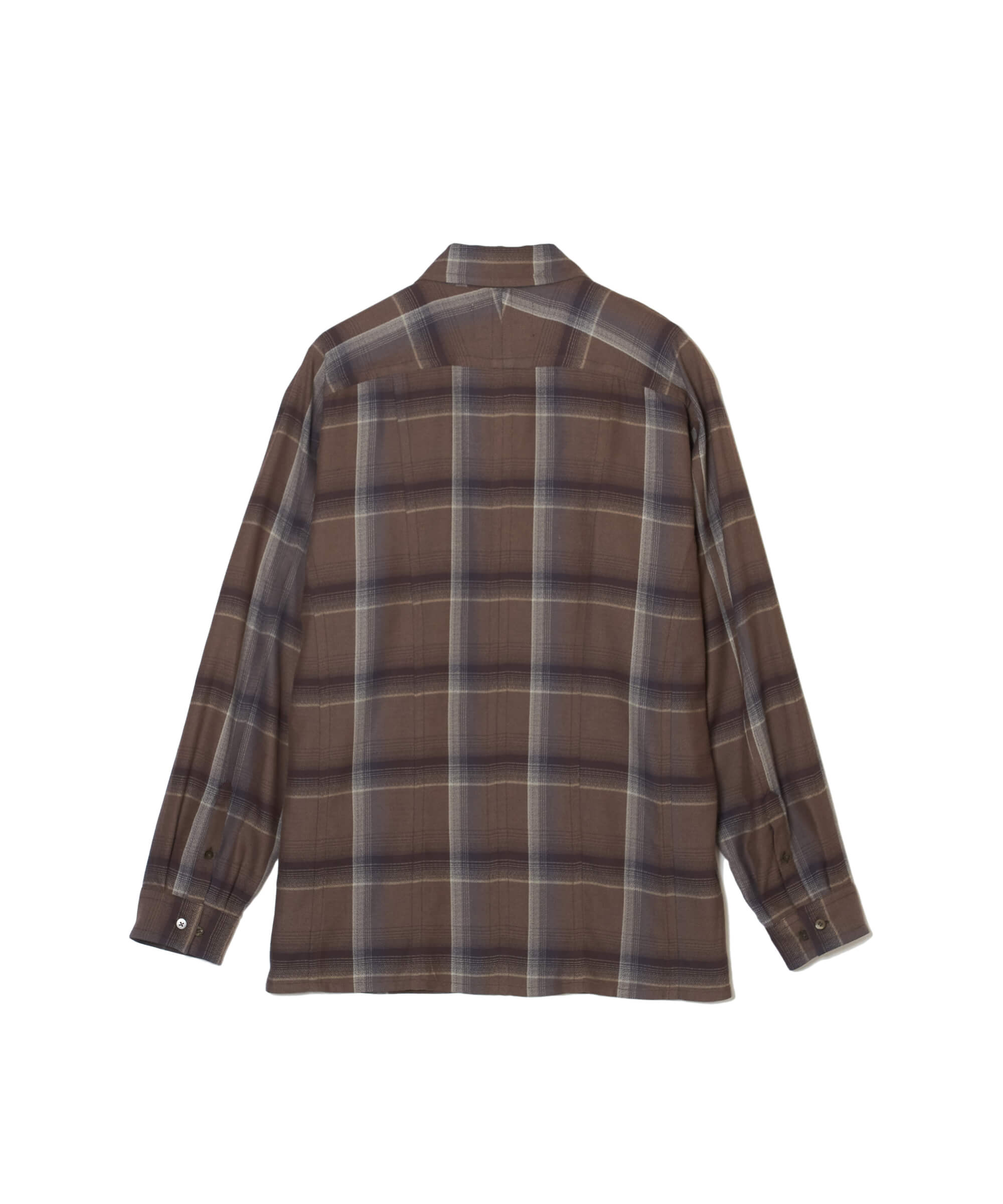 OMBRE PLAID FLAP POCKET SHIRTS – SUGARHILL TOKYO