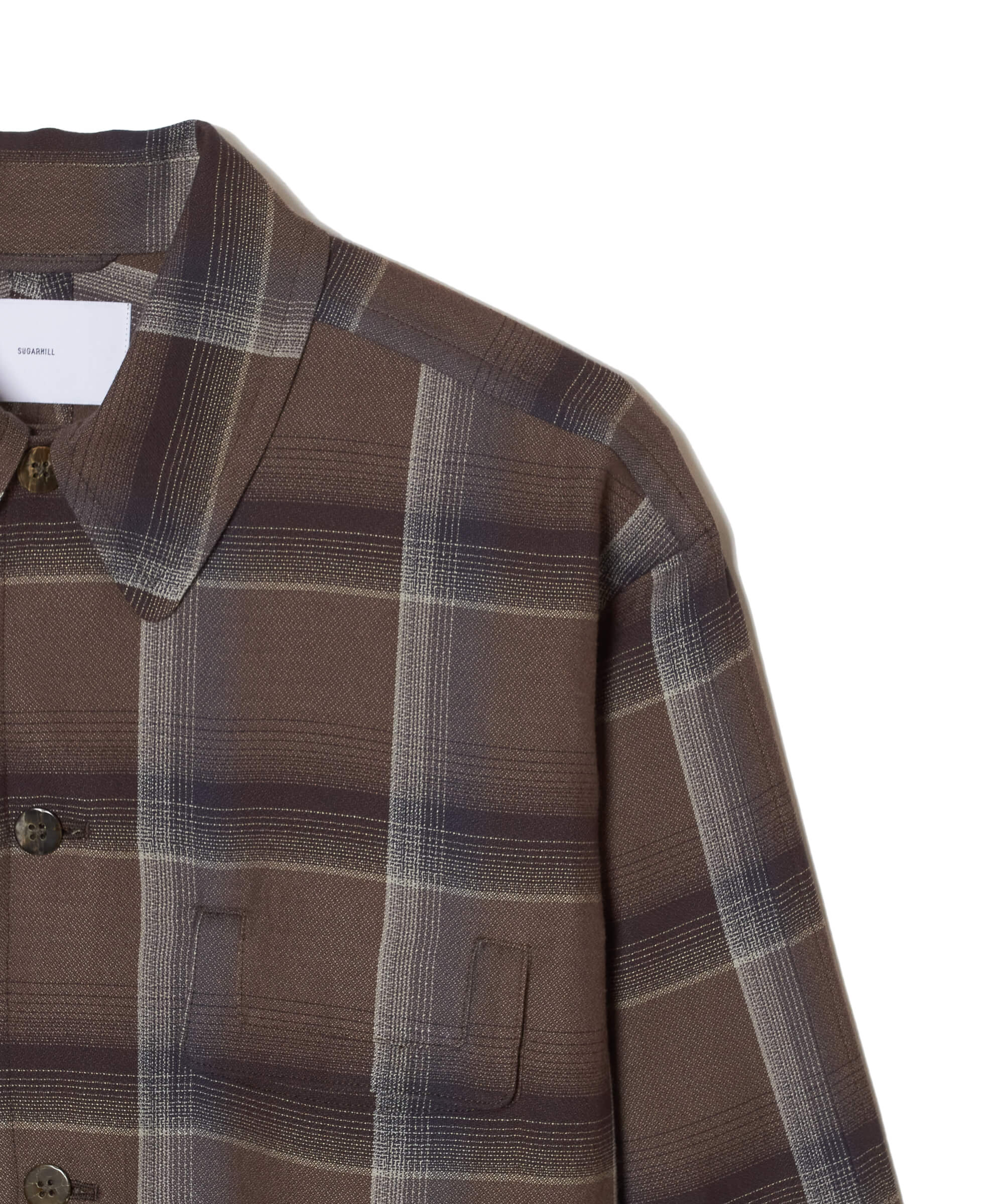 OMBRE PLAID FLAP POCKET SHIRTS – SUGARHILL TOKYO