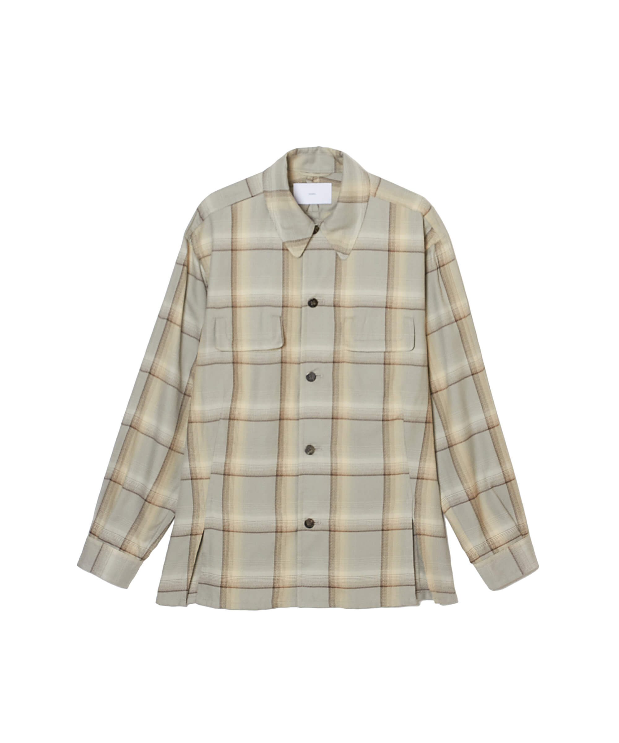 OMBRE PLAID FLAP POCKET SHIRTS – SUGARHILL TOKYO