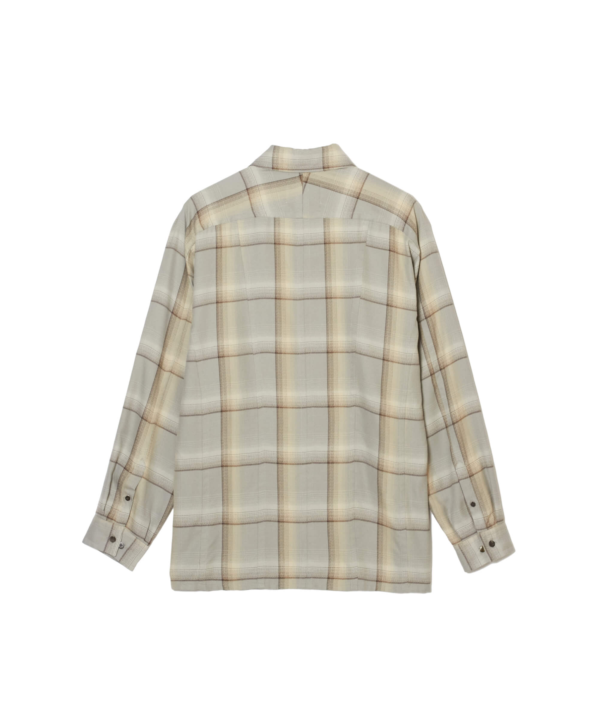 OMBRE PLAID FLAP POCKET SHIRTS – SUGARHILL TOKYO
