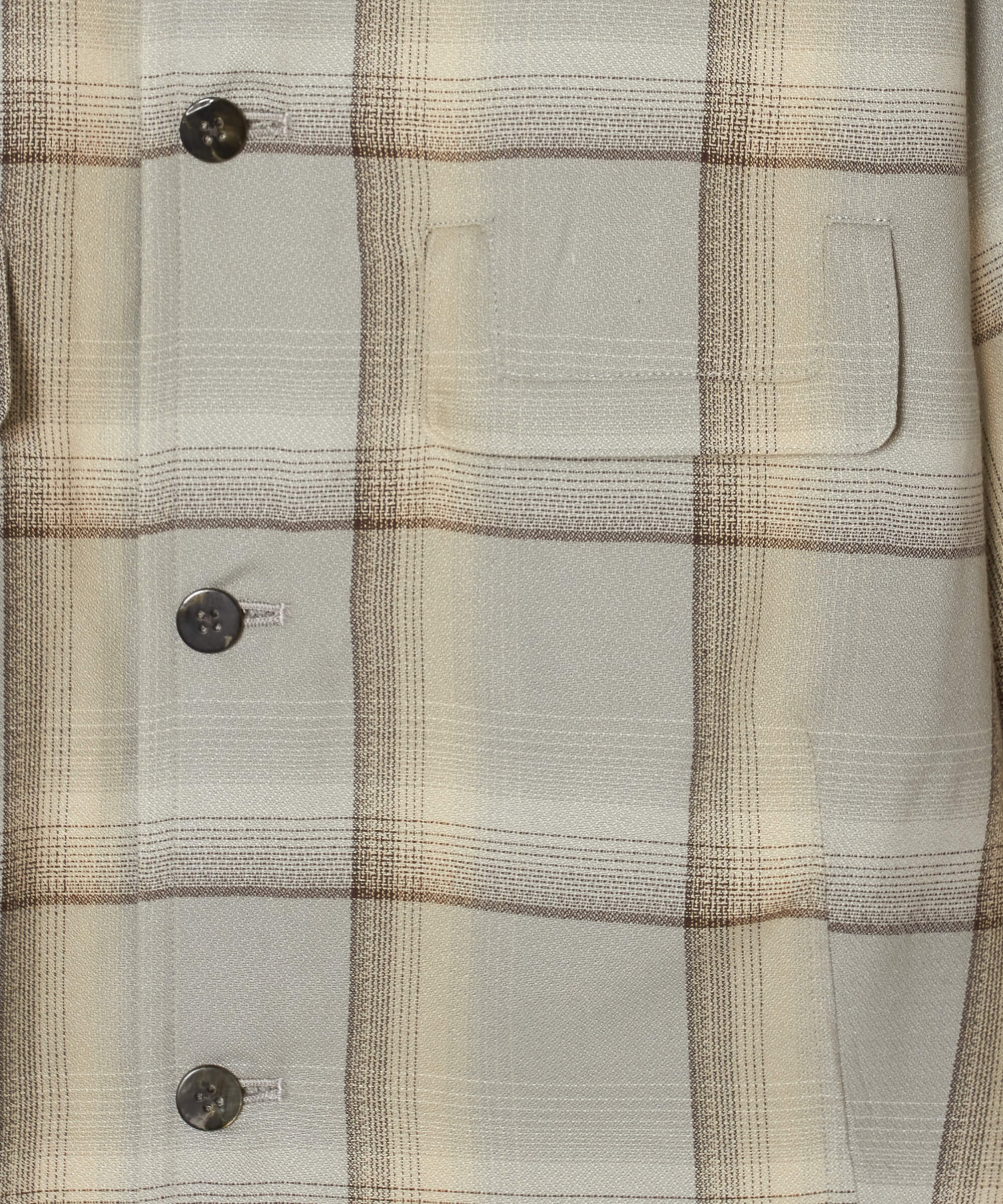 OMBRE PLAID FLAP POCKET SHIRTS – SUGARHILL TOKYO