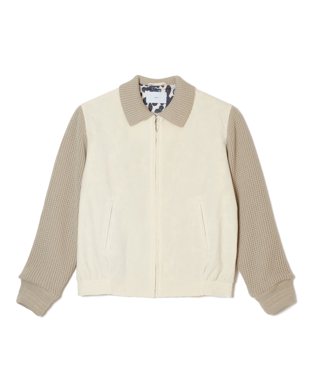KNIT VELOR JACKET