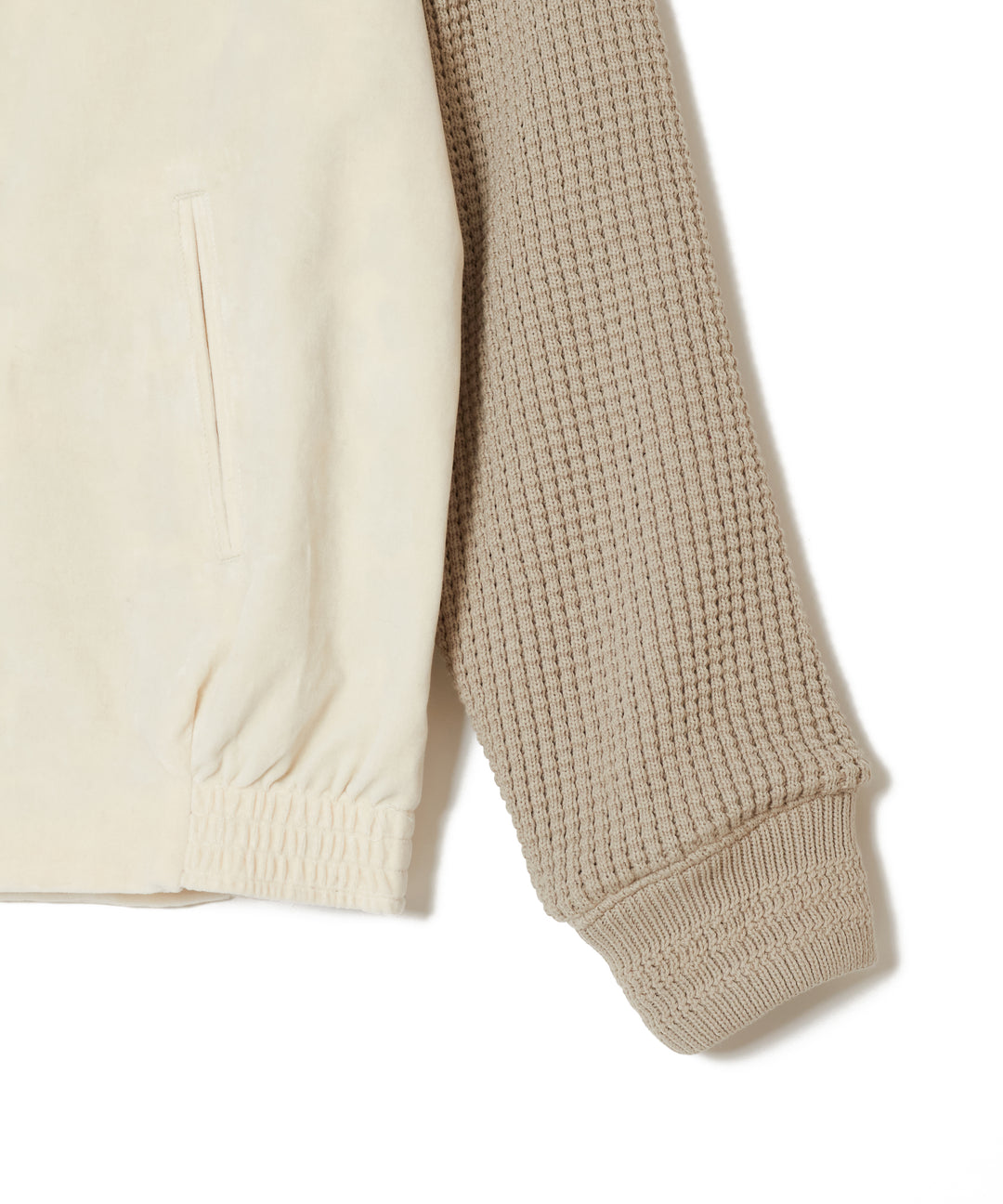 KNIT VELOR JACKET