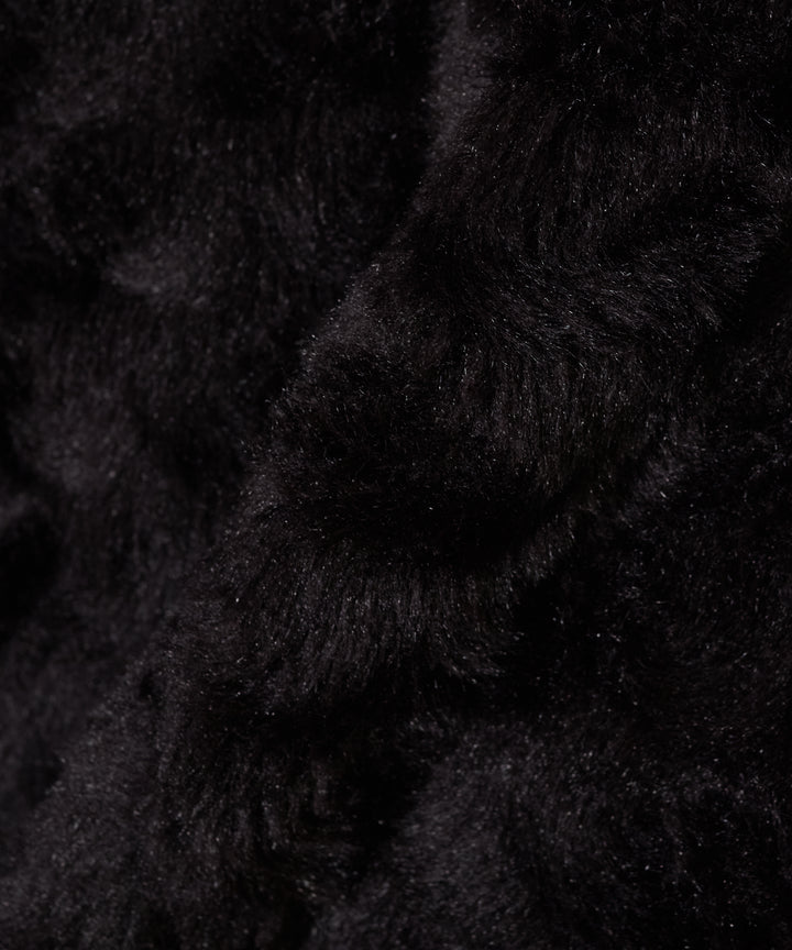 FUR DOUBLE ZIP JACKET