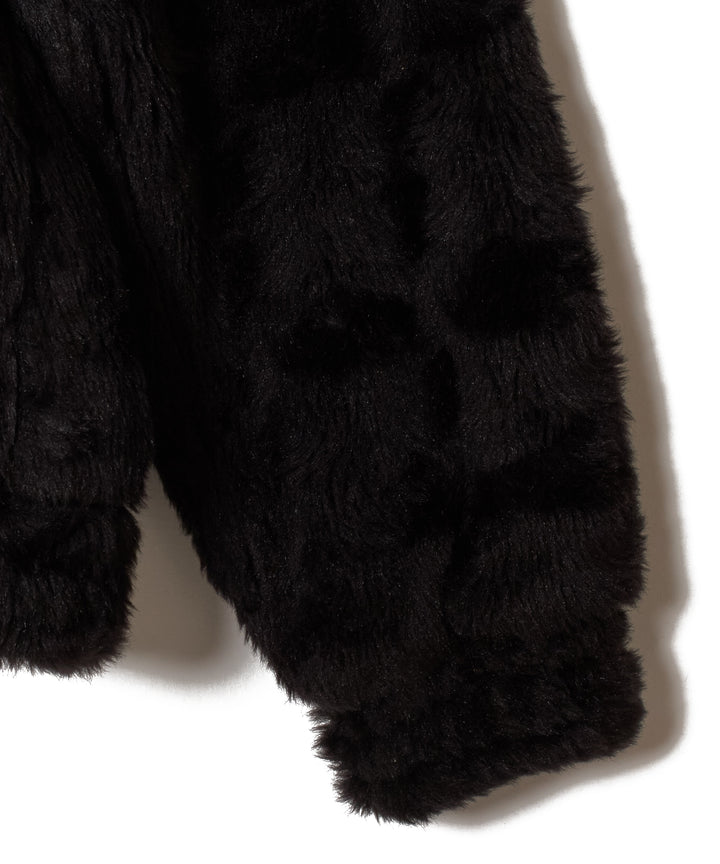 FUR DOUBLE ZIP JACKET