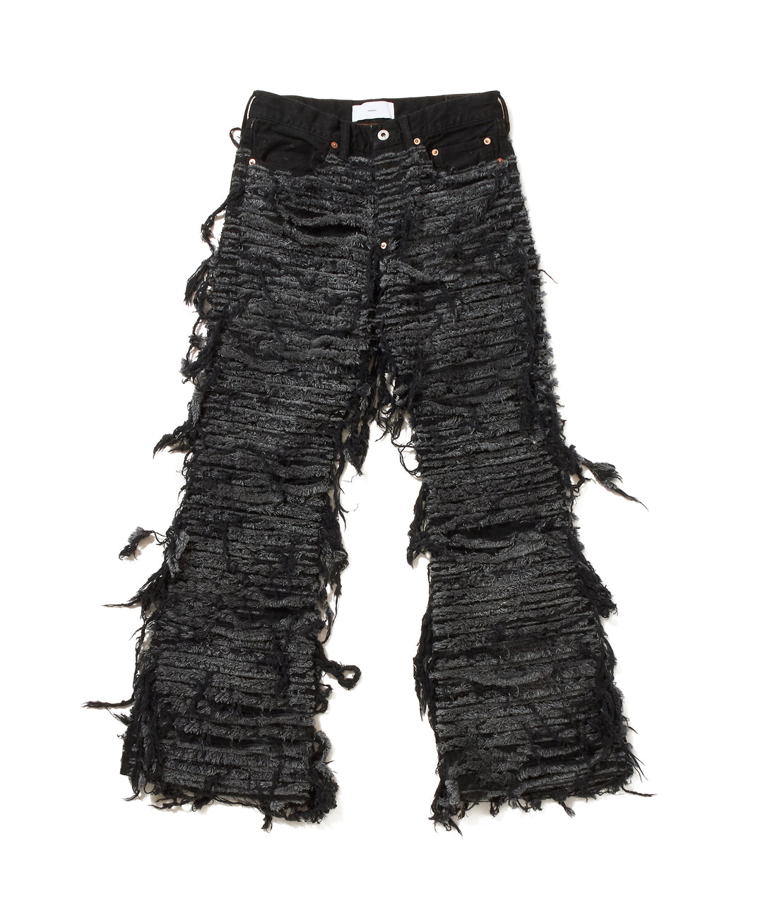 SLASHER MODERN DENIM PANTS FLARED CUT