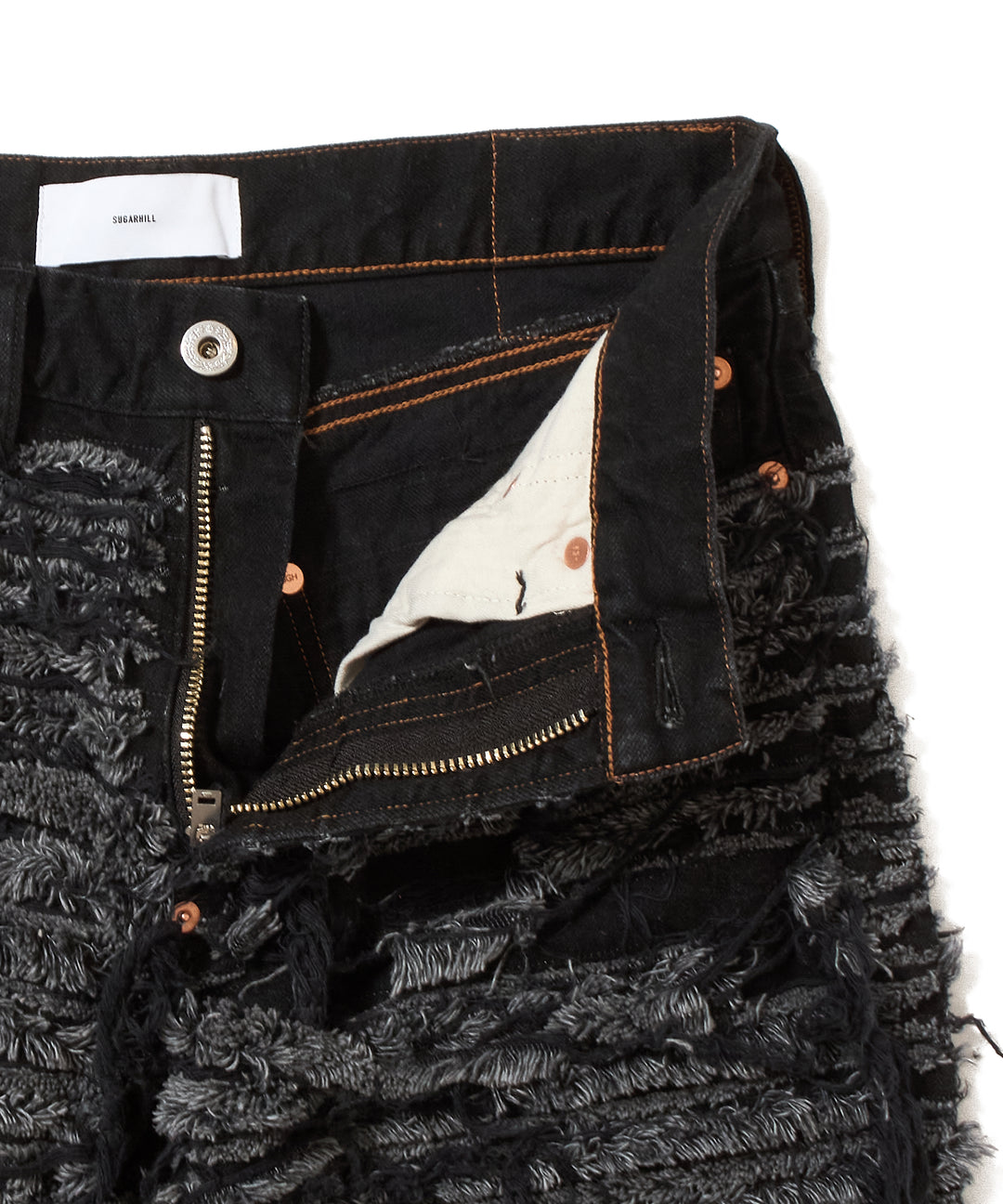 SLASHER MODERN DENIM PANTS FLARED CUT
