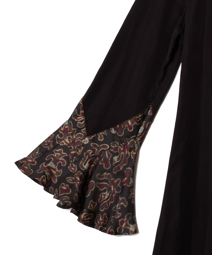 LONG MODAL SILK DRESS