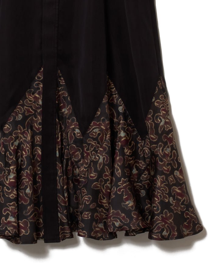 LONG MODAL SILK DRESS