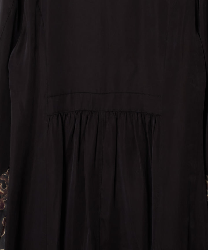 LONG MODAL SILK DRESS