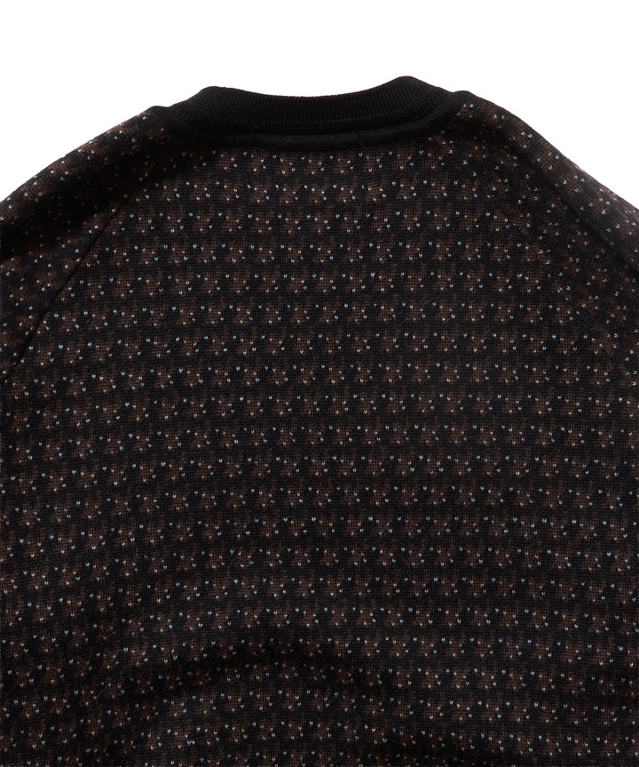 JACQUARD KNIT PULLOVER