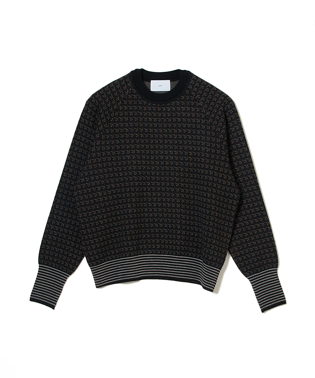 JACQUARD KNIT PULLOVER