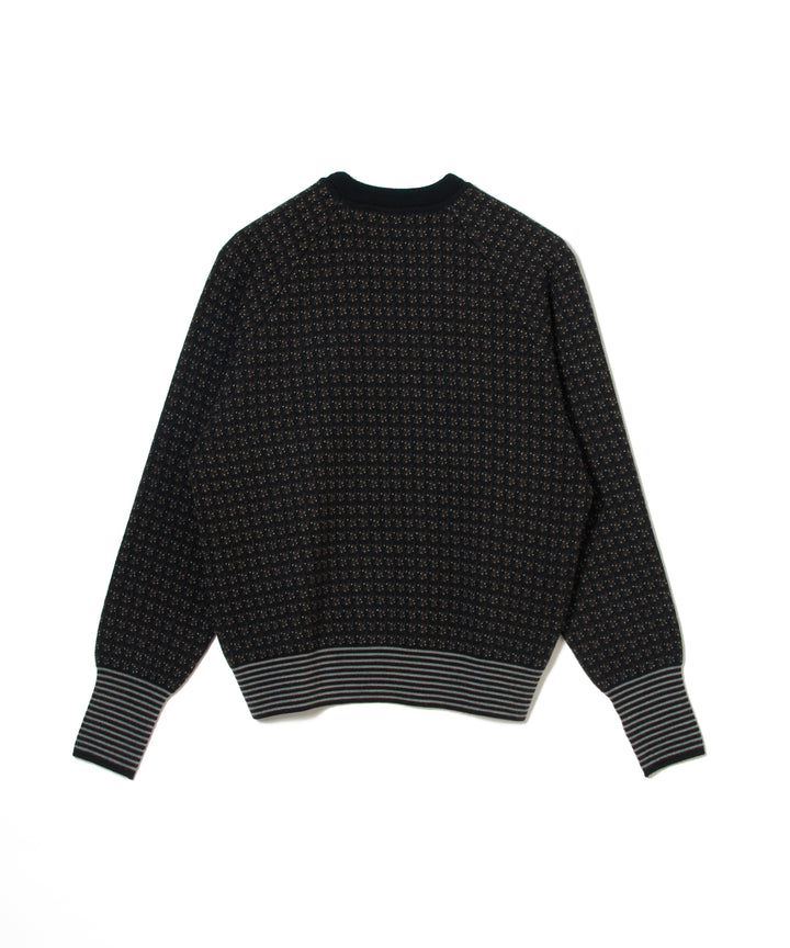 JACQUARD KNIT PULLOVER