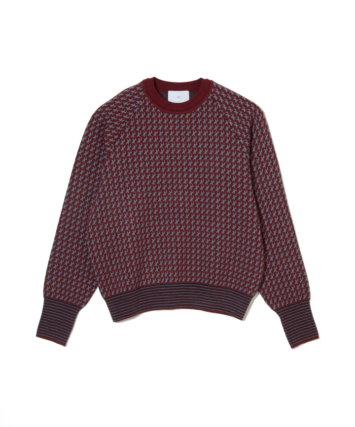 JACQUARD KNIT PULLOVER