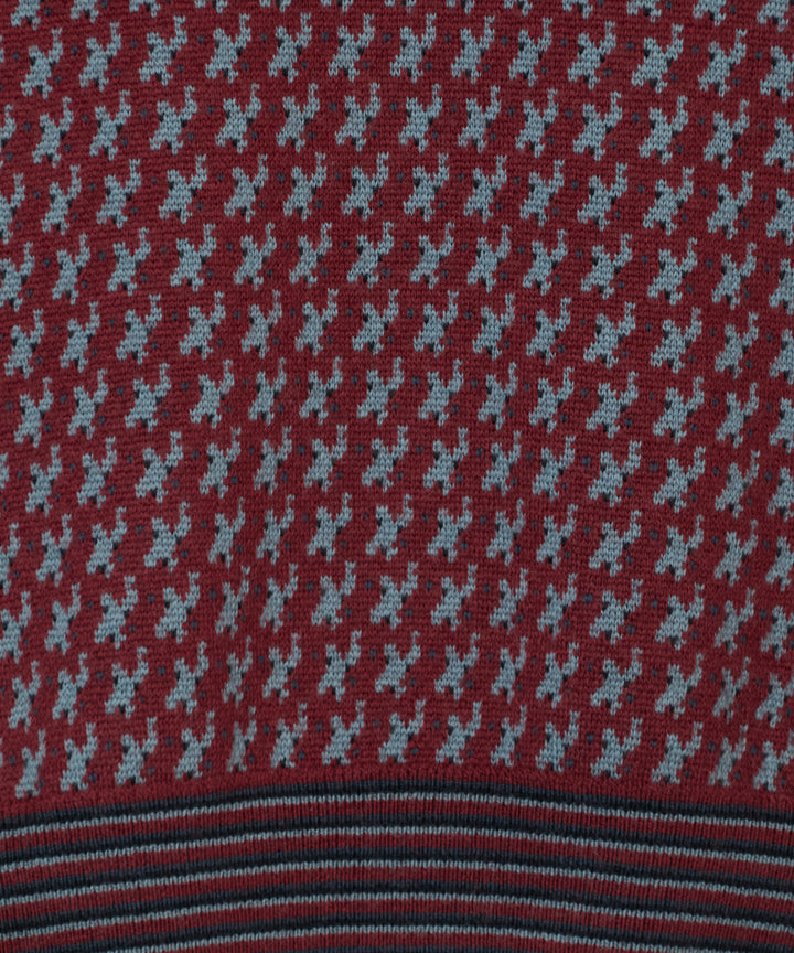 JACQUARD KNIT PULLOVER