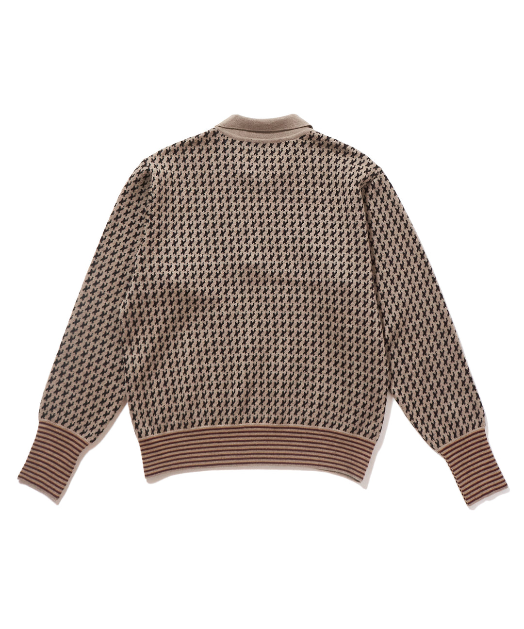 JACQUARD KNIT POLO
