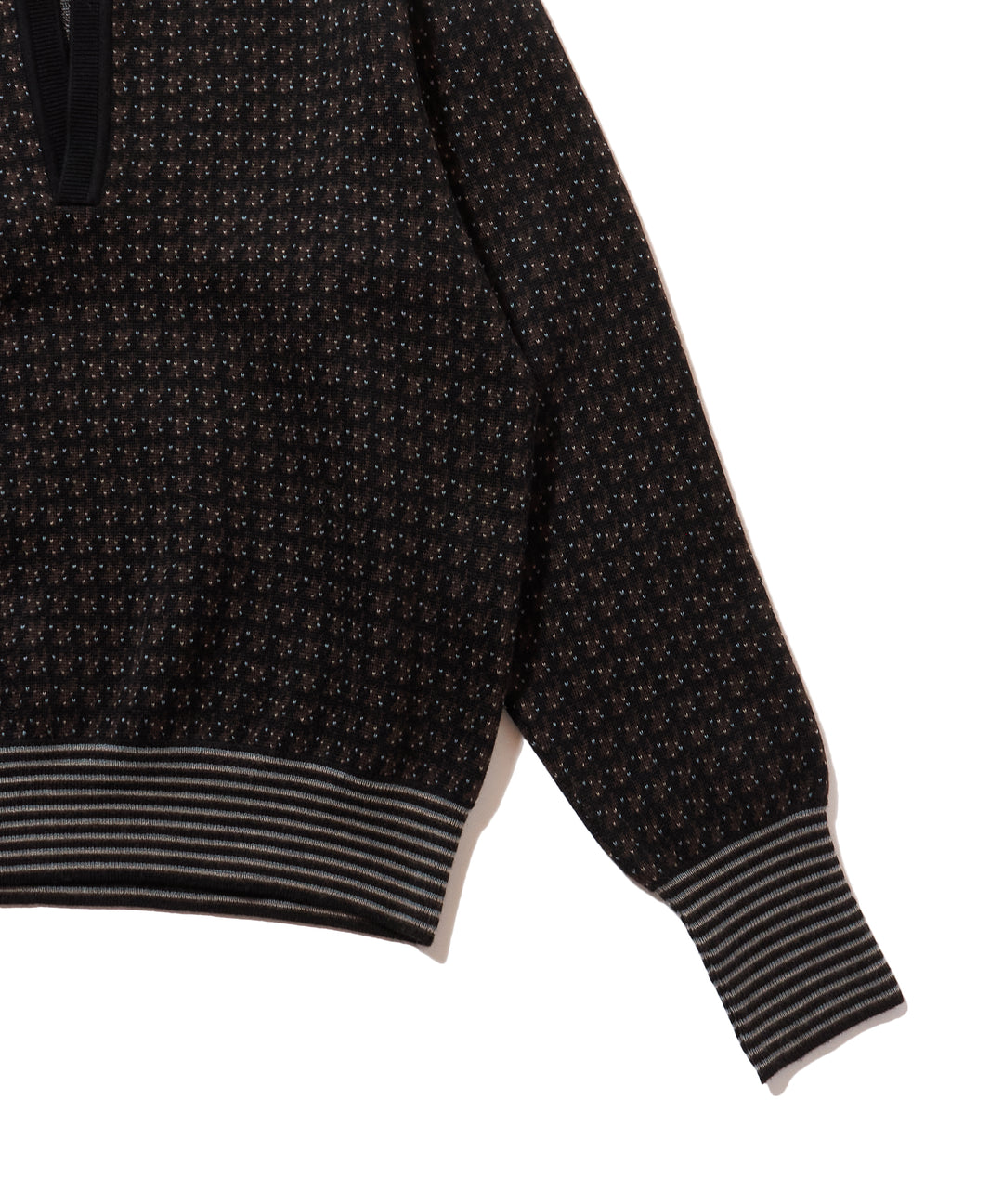 JACQUARD KNIT POLO