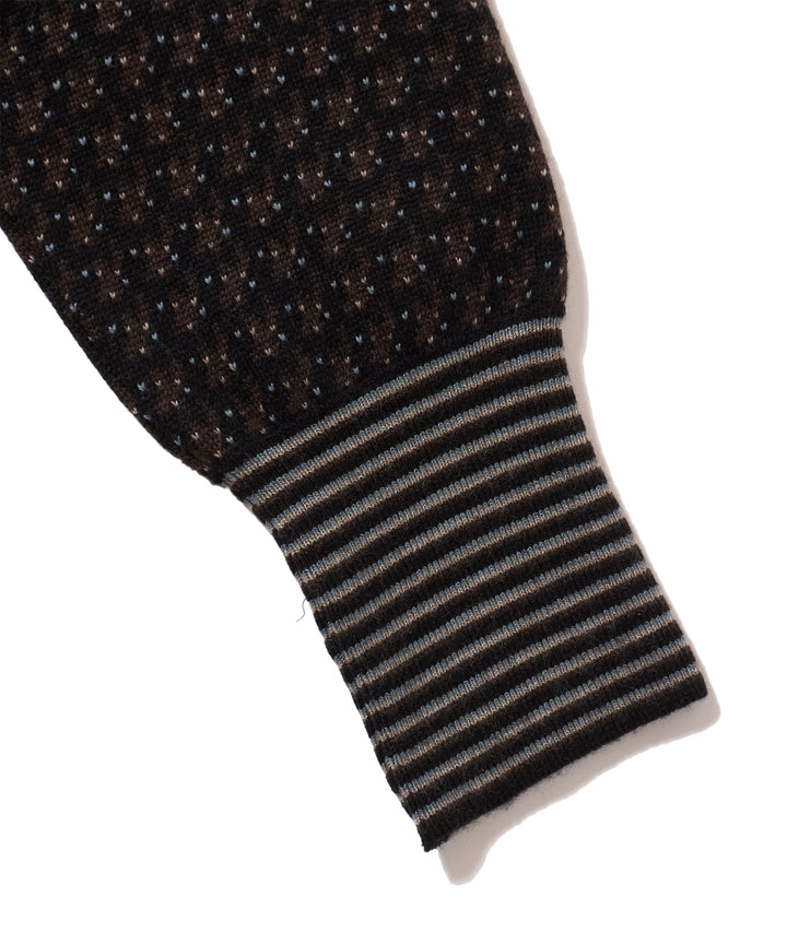 JACQUARD KNIT POLO